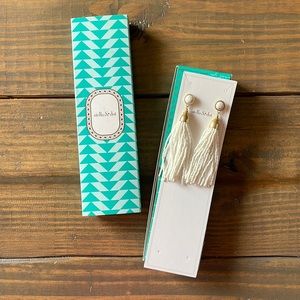 Stella & Dot Gita Tassel Earrings NWT